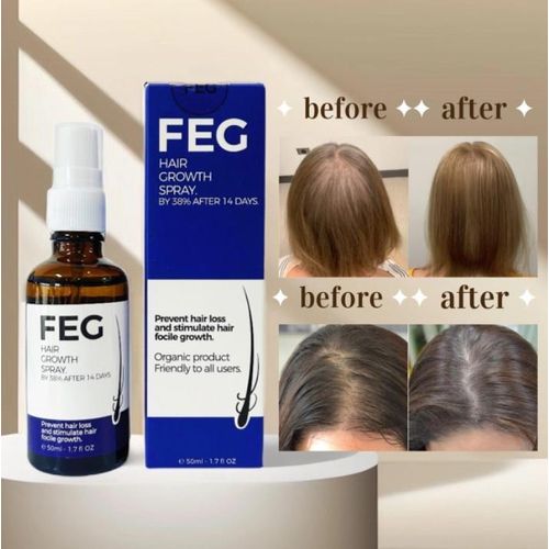 FEG Plus Hair Growth Spray – Nourishing Hair Regrowth & Hair Strengthening Spray for Men & Women