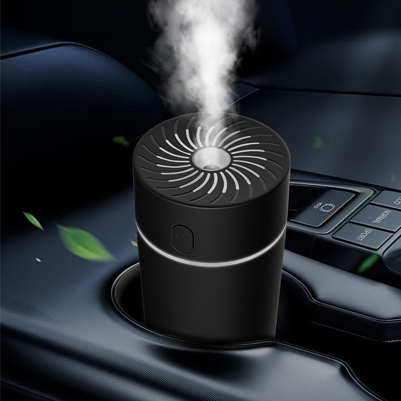 Mini Car Humidifier Portable USB Diffuser – 7 Color LED Night Light Air Humidifier for Car, Home & Office