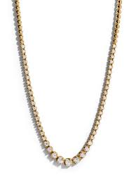925 Sterling Silver 3mm CZ Gold Dipped Tennis Chain Necklace – Luxury Sparkling Unisex Jewelry