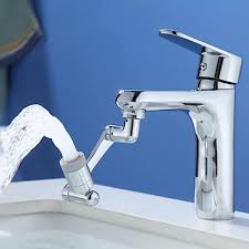 1800° Swivel Faucet Extender for Bathroom Sink – 2-Mode Water Saving Splash Filter Tap Extension