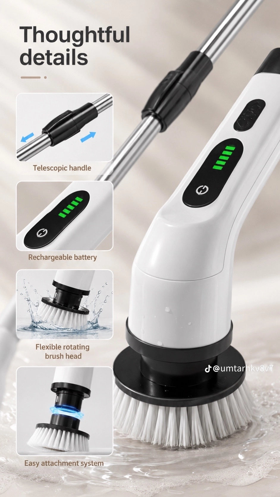 Electric Cleaning Brush (JY-6010)