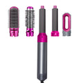Multi-Functional 5-In-1 Straightening Iron Curling Iron Hot Comb Styling Set Hair Dryer And Electric Comb Hairdressing Tools