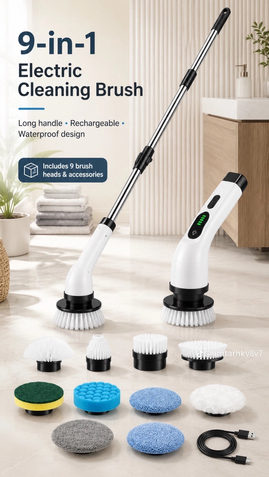 Electric Cleaning Brush (JY-6010)