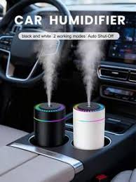 Mini Car Humidifier Portable USB Diffuser – 7 Color LED Night Light Air Humidifier for Car, Home & Office